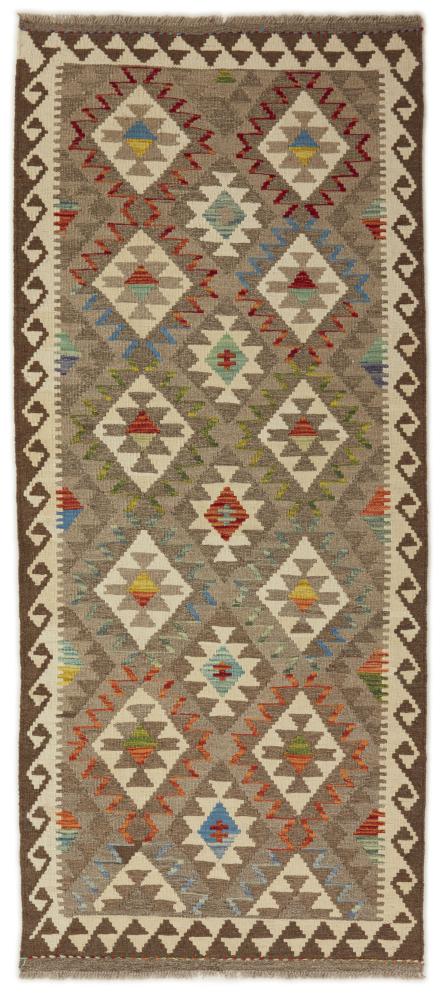 Alfombra afgana Kilim Afghan 201x85 201x85, Alfombra persa Tejido a mano