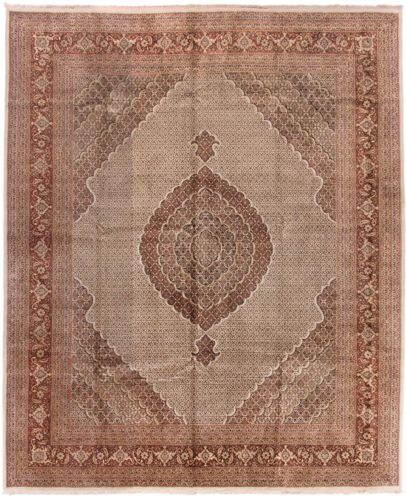Tapis indien Tabriz 446x366 446x366, Tapis persan Noué à la main