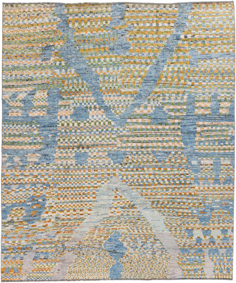 Covor afgan Berber Design 298x250 298x250, Covor persan Lucrate de mână