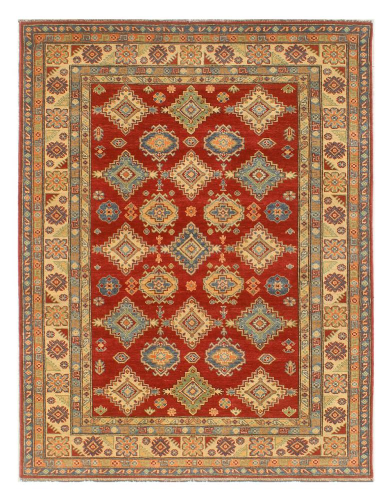 Afghaans tapijt Kazak Ghazni 225x171 225x171, Perzisch tapijt Handgeknoopte