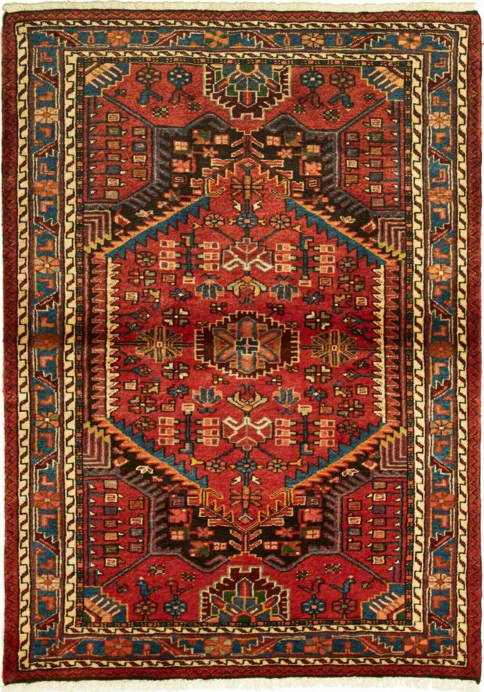 Perserteppich Hamadan 151x109 151x109, Perserteppich Handgeknüpft