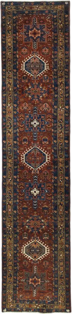 Persian Rug Herz Antique 14'10"x3'3" 14'10"x3'3", Persian Rug Knotted by hand