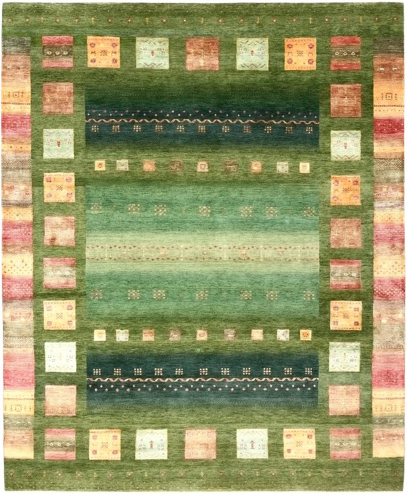 Alfombra india Gabbeh Loribaft Design 305x250 305x250, Alfombra persa Anudado a mano