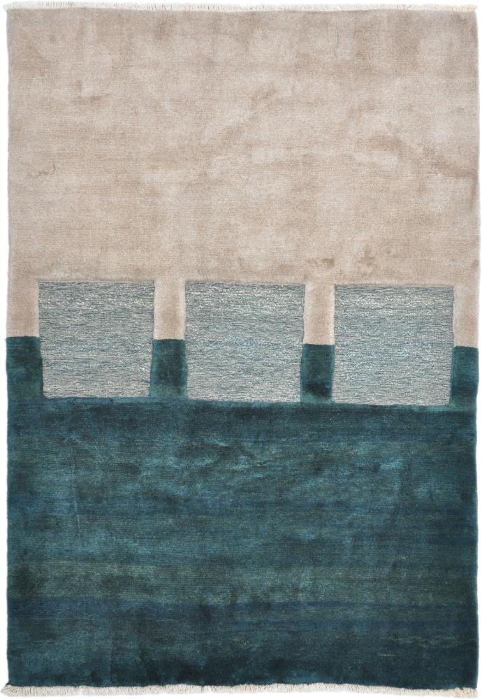 Alfombra persa Persia Gabbeh Nimbaft Vieja 265x187 265x187, Alfombra persa Anudado a mano