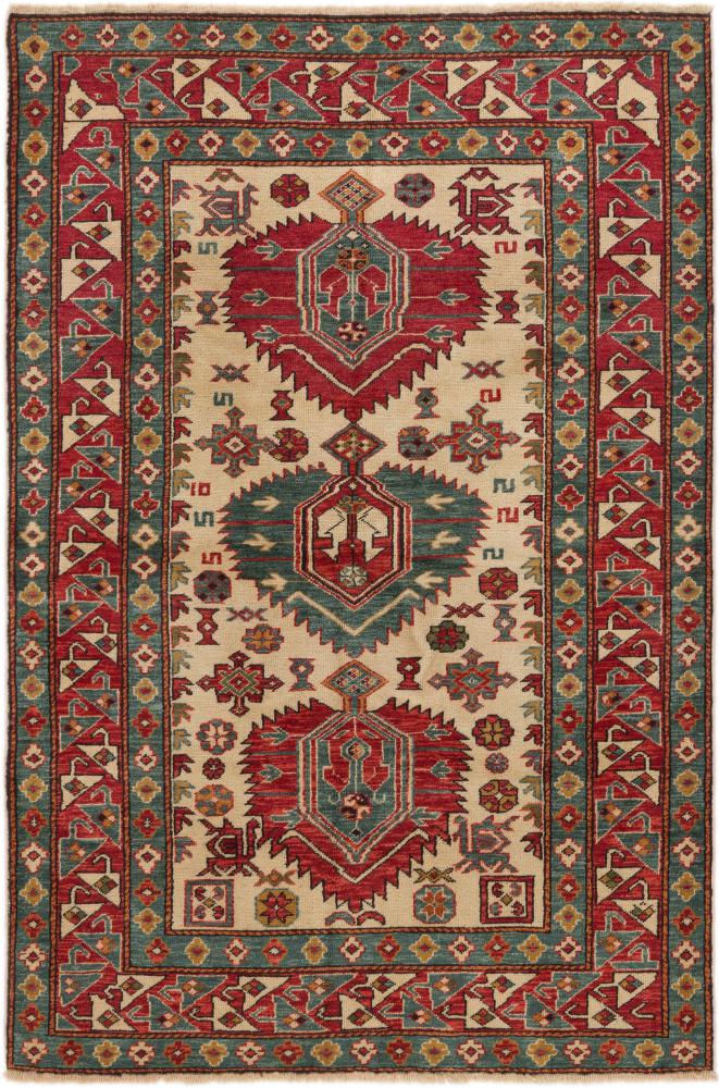 Rysk matta Kazak Gammal 148x98 148x98, Persisk matta Knuten för hand