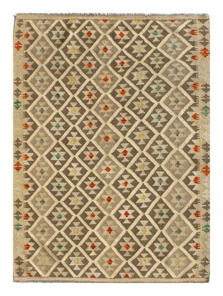Afghan rug Kilim Afghan Heritage 6'9"x5'0" 6'9"x5'0", Persian Rug Woven by hand