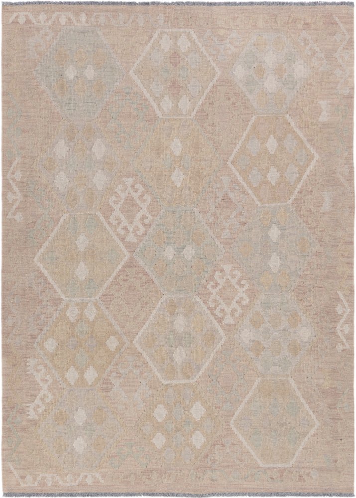Afghaans tapijt Kilim Afghan 208x150 208x150, Perzisch tapijt Handgeweven