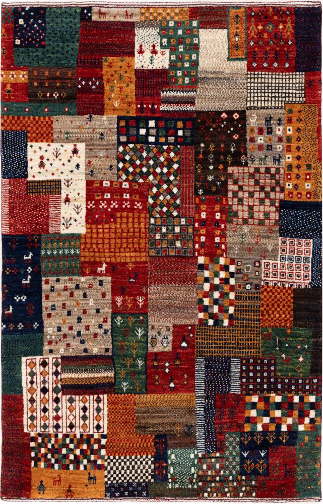 Perzisch tapijt Perzisch Gabbeh Loribaft Nowbaft 124x81 124x81, Perzisch tapijt Handgeknoopte