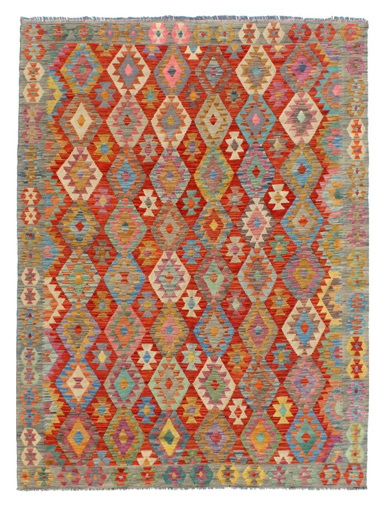 Afghan rug Kilim Afghan 9'11"x6'7" 9'11"x6'7", Persian Rug Woven by hand