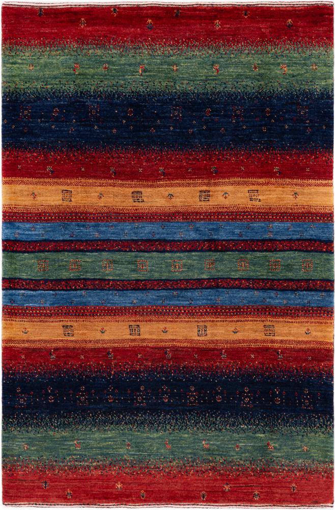 Tappeto persiano Persiano Gabbeh Loribaft Essence 122x82 122x82, Tappeto persiano Annodato a mano