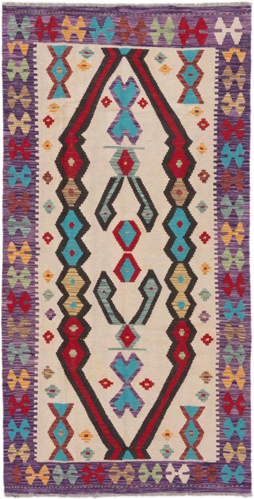 Afgán szőnyeg Kilim Afgán 200x103 200x103, Perzsa szőnyeg szőttesek