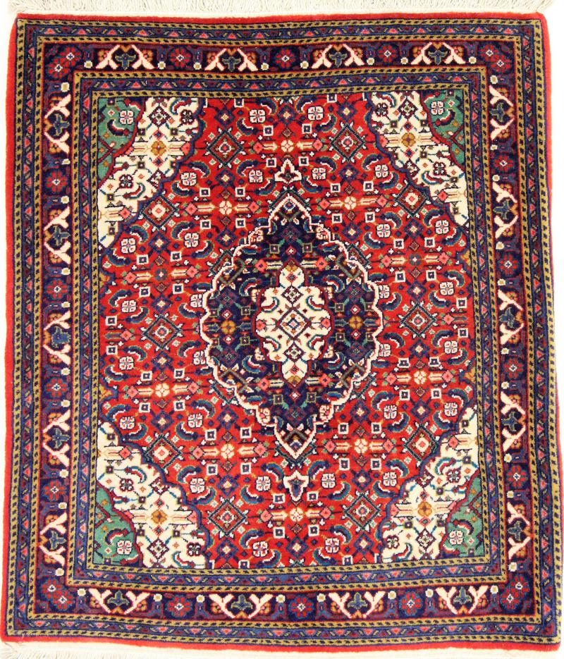 Persian Rug Sarouk 79x69 79x69, Persian Rug Knotted by hand