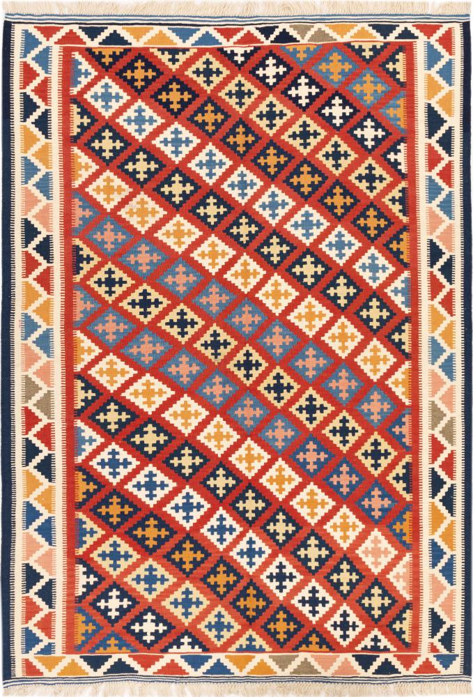 Persian rug Kilim Fars Ghashghai 224x157 224x157, Persian rug Handwoven