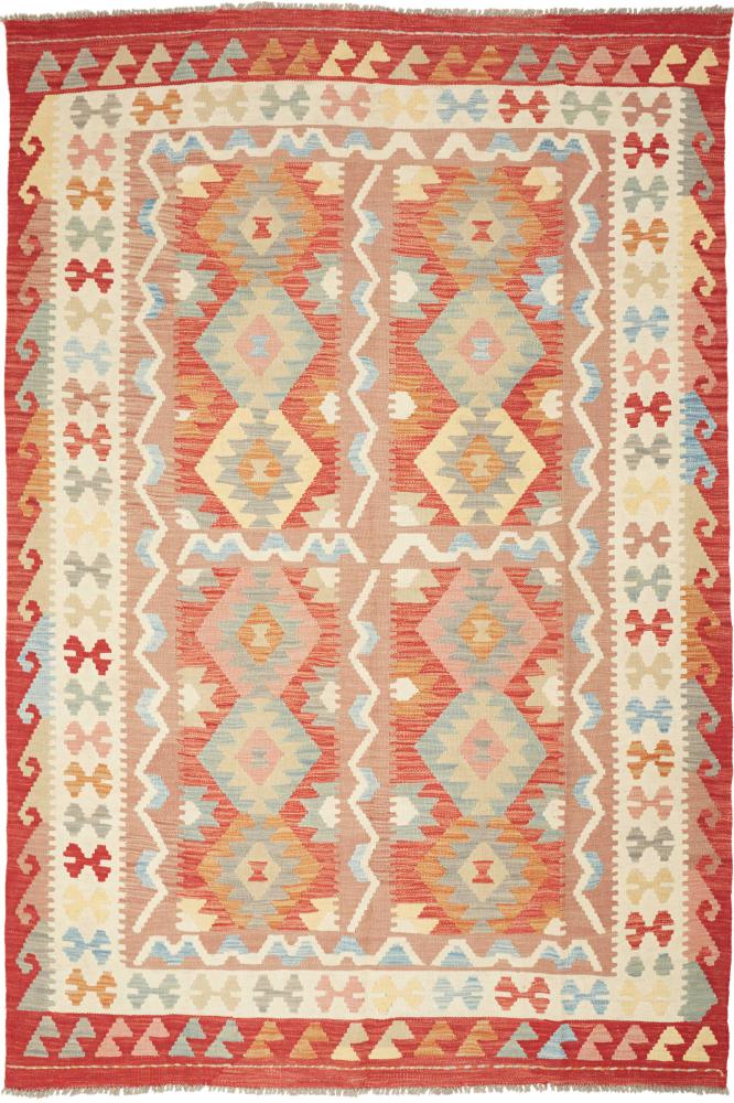 Afghanischer Teppich Kelim Afghan 258x174 258x174, Perserteppich Handgewebt