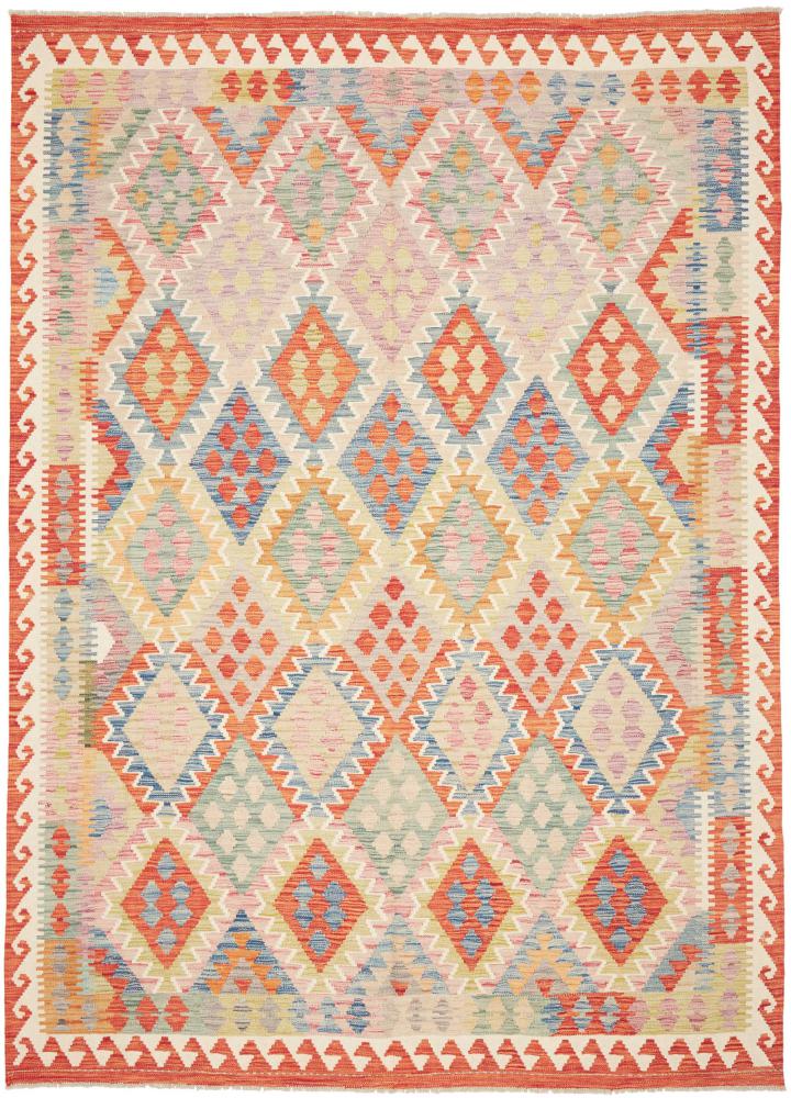 Covor afgan Chilim Afghan 285x208 285x208, Covor persan Lucrate de mână