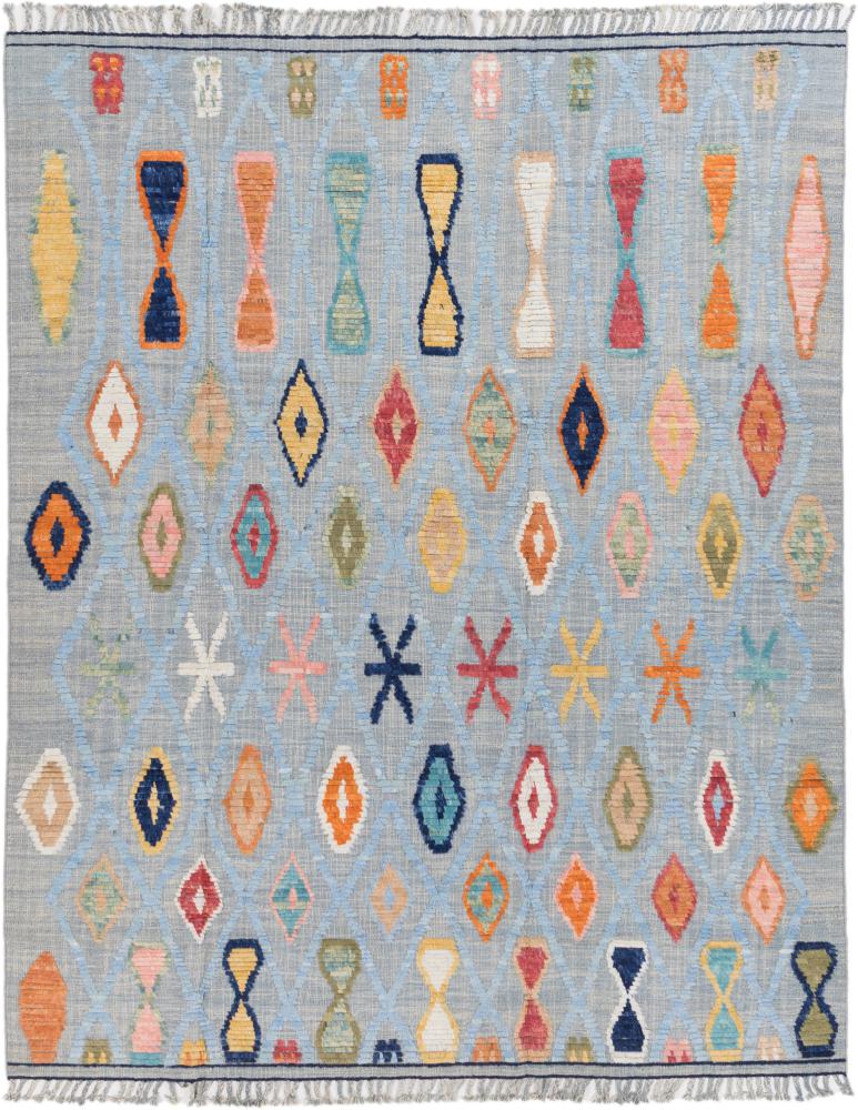 Covor afgan Chilim Afghan Berber Design 302x244 302x244, Covor persan Lucrate de mână