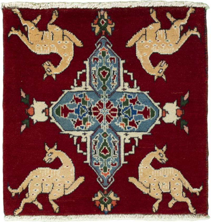 Persian Rug Shiraz 54x54 54x54, Persian Rug Knotted by hand