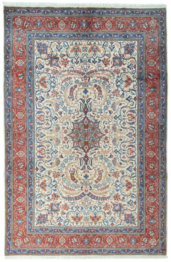 Tapis persan Sarough 312x205 312x205, Tapis persan Noué à la main