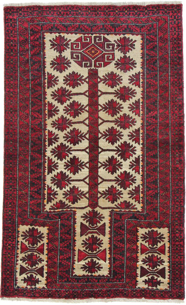 Tapete persa Balúchi 159x85 159x85, Tapete persa Atado à mão