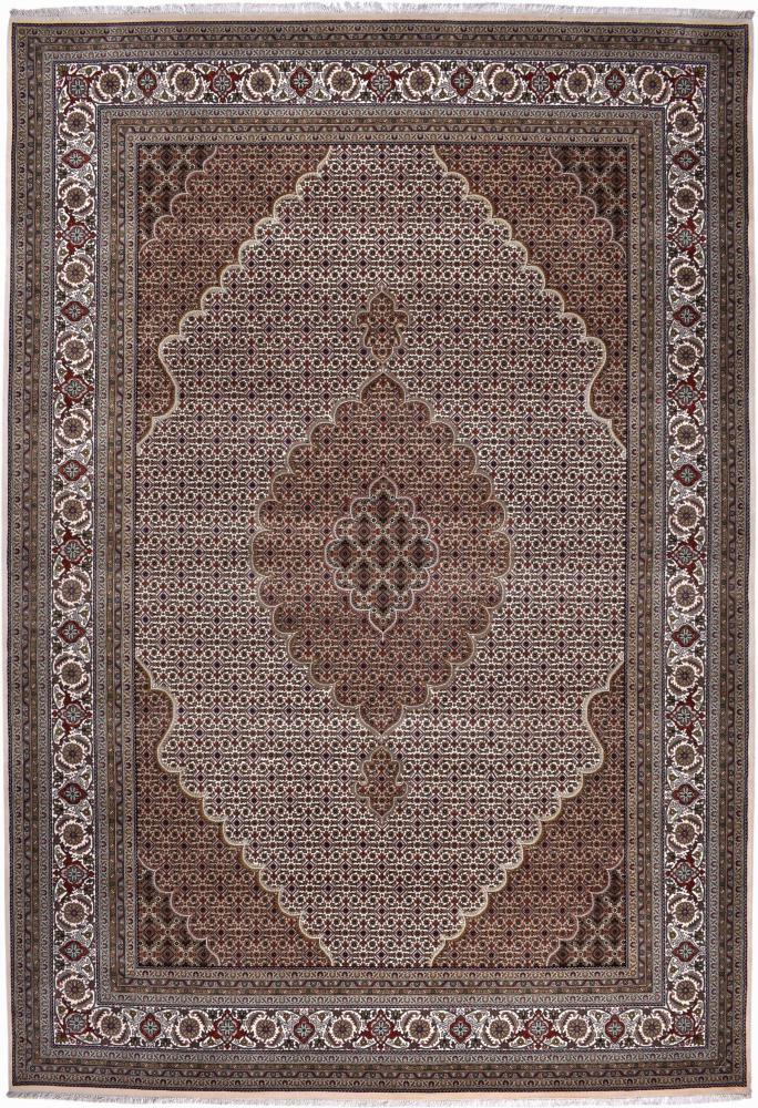 Alfombra india Indo Tabriz Mahi 366x256 366x256, Alfombra persa Hecho a mano