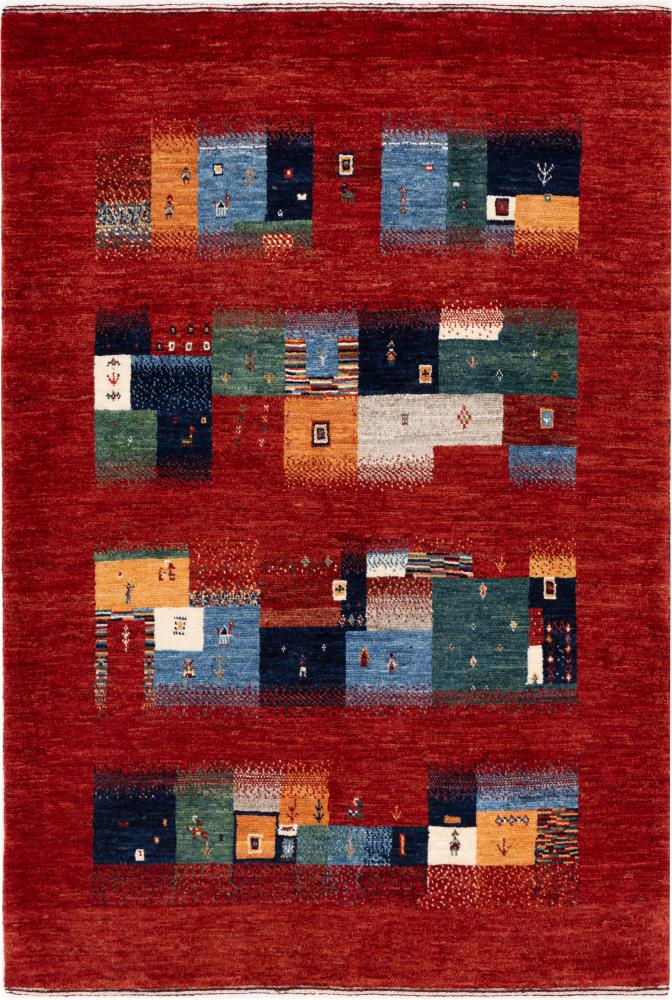 Perzisch tapijt Perzisch Gabbeh Loribaft Nowbaft 134x91 134x91, Perzisch tapijt Handgeknoopte