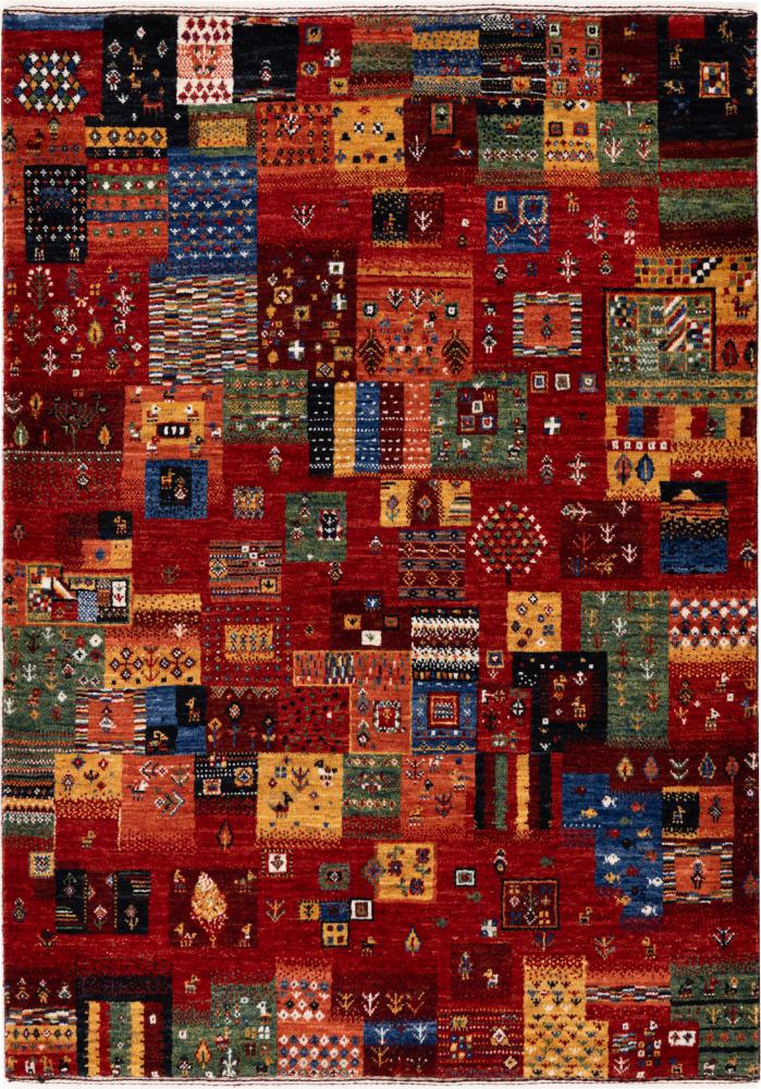 Perzisch tapijt Perzisch Gabbeh Loribaft Nowbaft 127x89 127x89, Perzisch tapijt Handgeknoopte