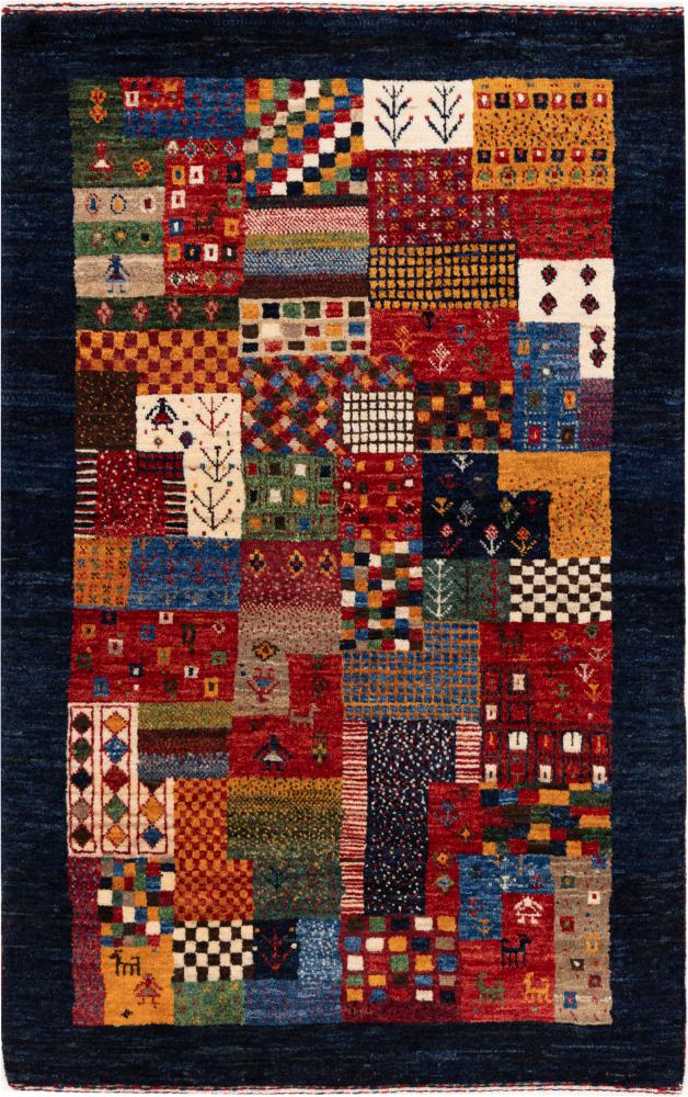 Perzisch tapijt Perzisch Gabbeh Loribaft Nowbaft 126x81 126x81, Perzisch tapijt Handgeknoopte