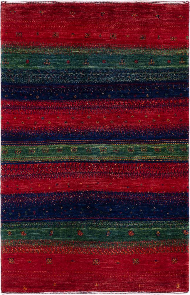 Alfombra persa Persa Gabbeh Loribaft Essence 121x77 121x77, Alfombra persa Hecho a mano