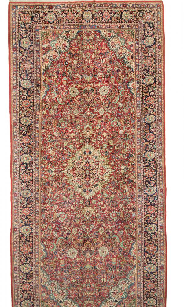 Tapis persan Ispahan 589x298 589x298, Tapis persan Noué à la main