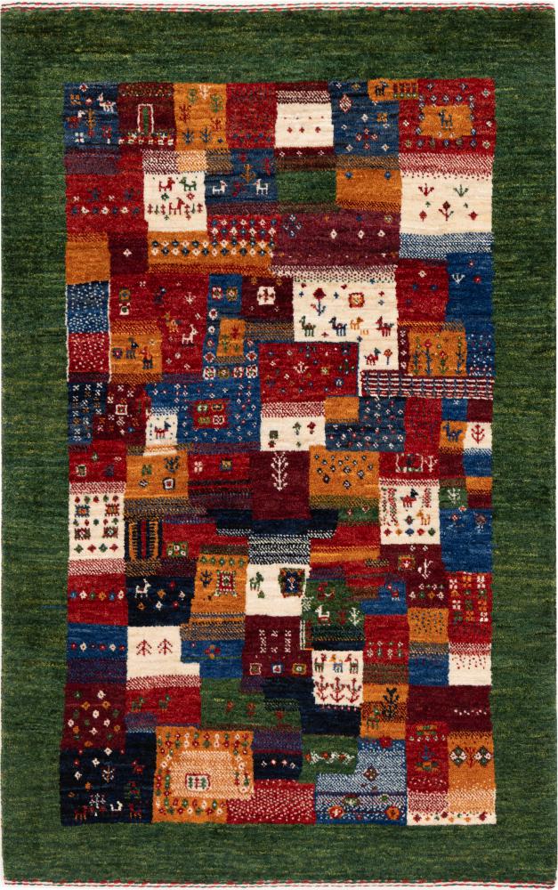 Perzisch tapijt Perzisch Gabbeh Loribaft Nowbaft 129x84 129x84, Perzisch tapijt Handgeknoopte