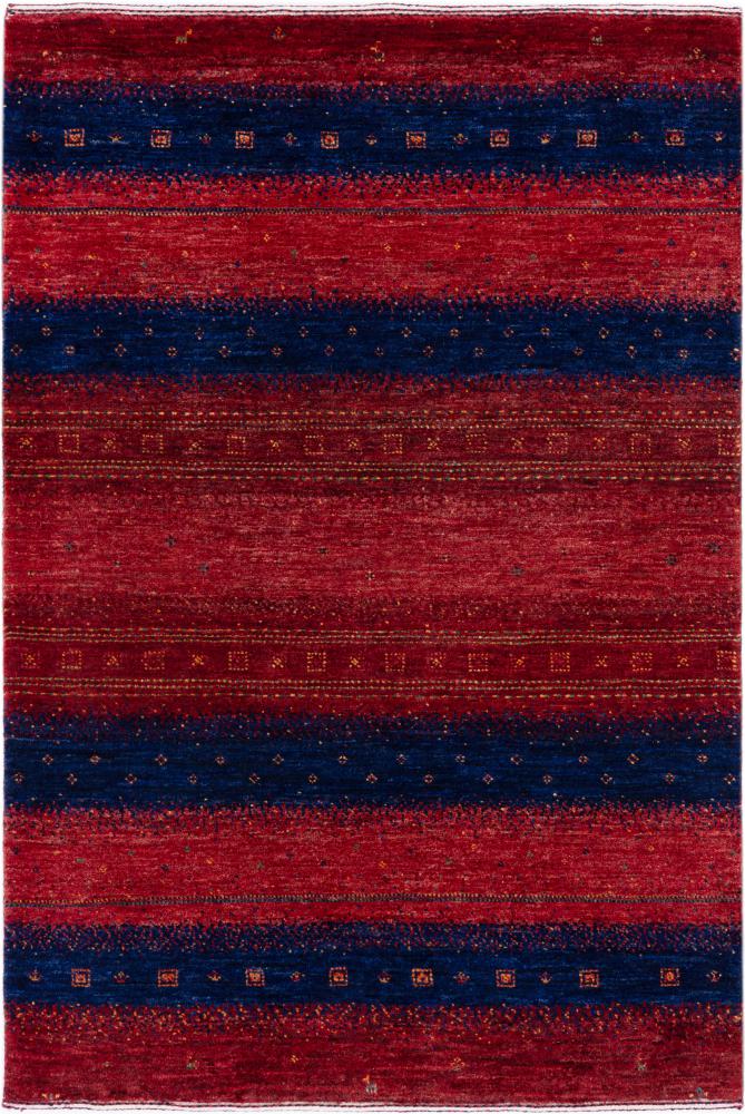 Tapis persan Persan Gabbeh Loribaft Essence 121x84 121x84, Tapis persan Noué à la main