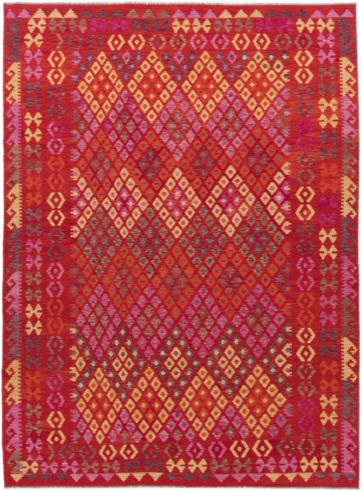 Tapete afegão Kilim Afegão 347x258 347x258, Tapete persa Tecido à mão