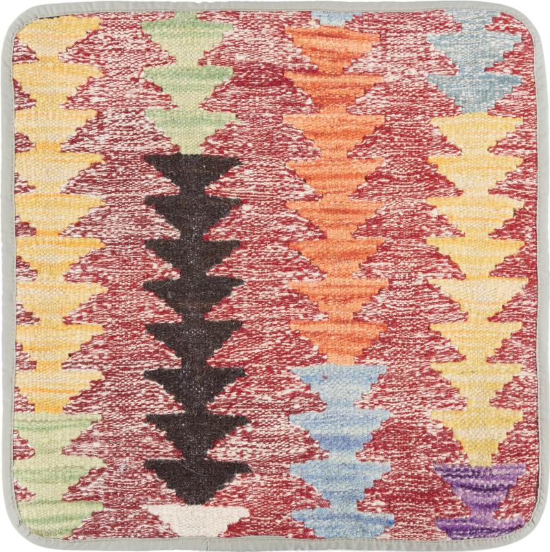 Tappeto Afgano Kilim Afghan Copricuscino 45x45 45x45, Tappeto persiano Annodato a mano