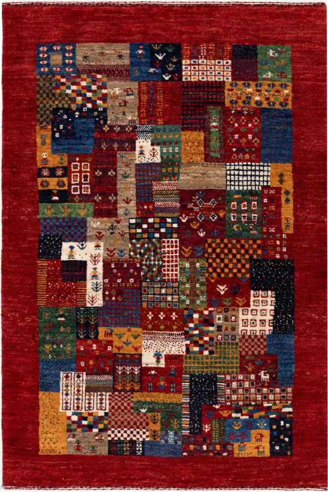 Perzisch tapijt Perzisch Gabbeh Loribaft Nowbaft 122x81 122x81, Perzisch tapijt Handgeknoopte