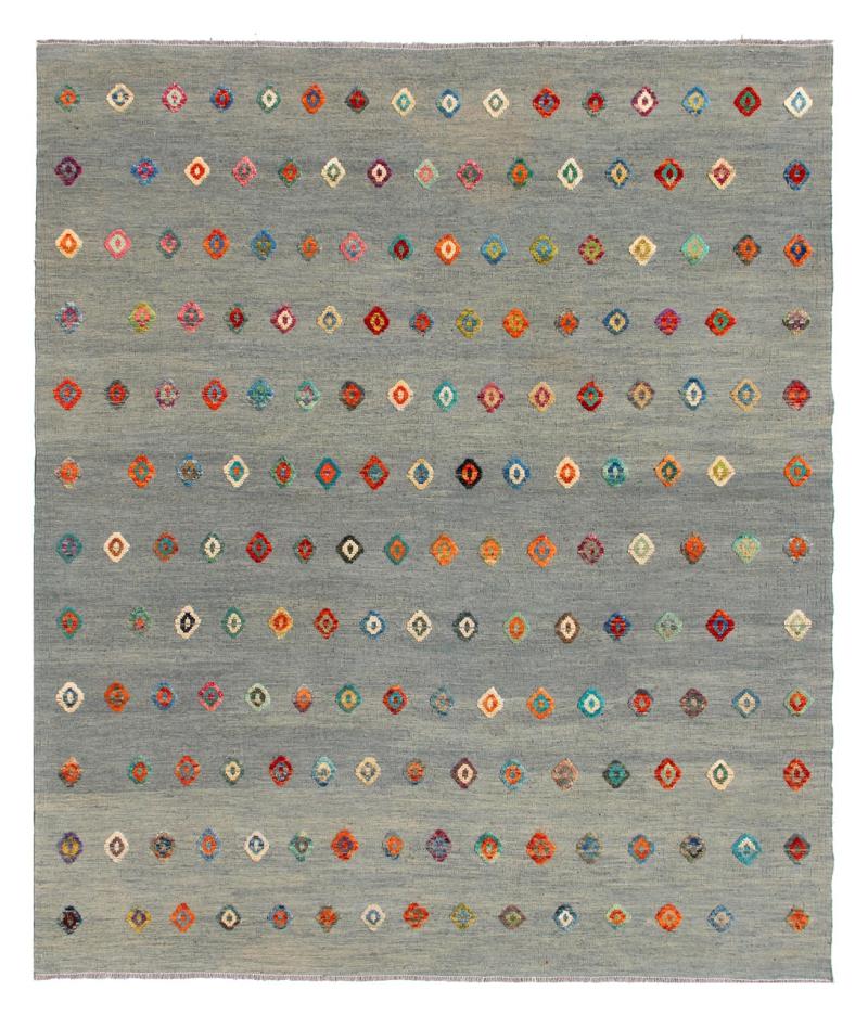 Afghanska mattan Kilim Afghan Nimbaft Edition 297x261 297x261, Persisk matta handvävd 