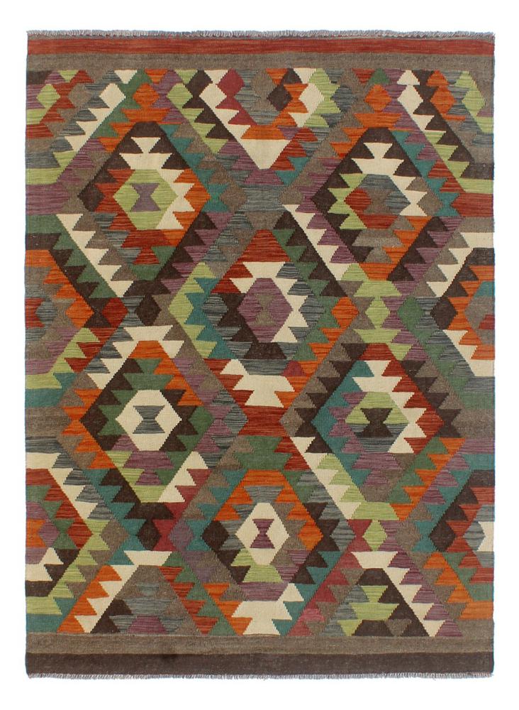 Afghan rug Kilim Afghan Heritage 6'10"x5'0" 6'10"x5'0", Persian Rug Woven by hand