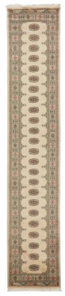 Pakistansk tæppe Pakistan Buchara 3ply 412x79 412x79, Persisk tæppe Knyttet i hånden