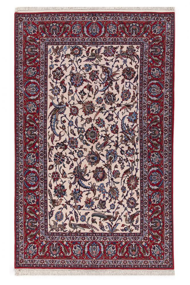 Persian Rug Isfahan Silk Warp 237x144 237x144, Persian Rug Knotted by hand