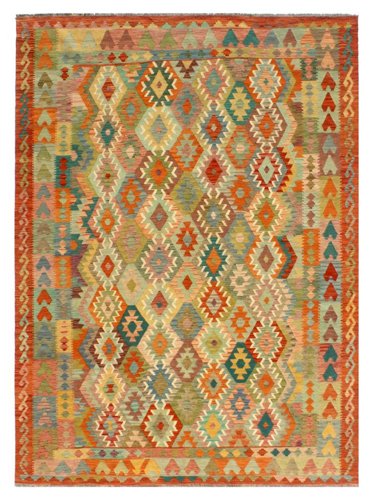 Dywan afgański Kilim Afghan 345x248 345x248, Dywan perski Ręcznie tkane