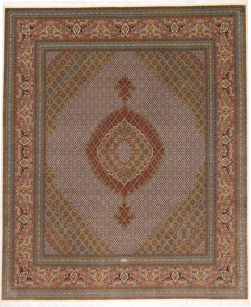 Tapete persa Tabriz Mahi 50Raj 306x254 306x254, Tapete persa Atado à mão