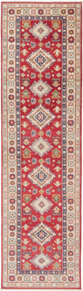 Afghan rug Kazak 296x81 296x81, Persian Rug Knotted by hand