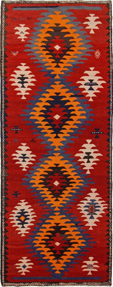 Tapete persa Kilim Fars Azerbaijan Antigo 414x164 414x164, Tapete persa Tecido à mão