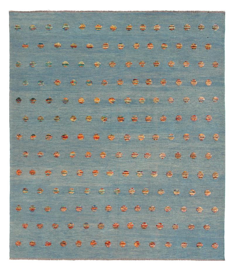 Afghanska mattan Kilim Afghan Nimbaft Edition 290x266 290x266, Persisk matta handvävd 