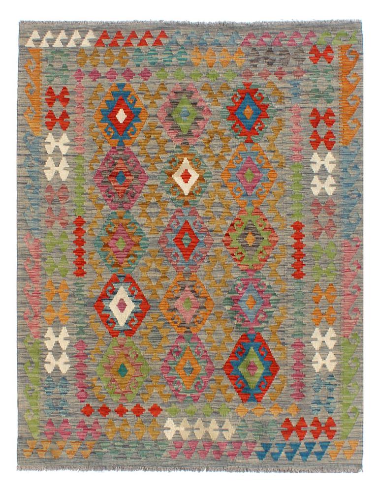 Afghan rug Kilim Afghan 6'7"x5'1" 6'7"x5'1", Persian Rug Woven by hand
