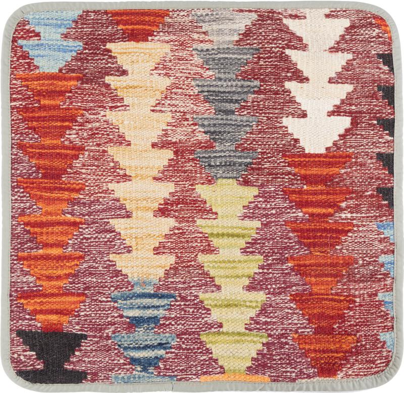 Alfombra afgana Kilim Afghan Funda de Cojín 45x45 45x45, Alfombra persa Anudado a mano
