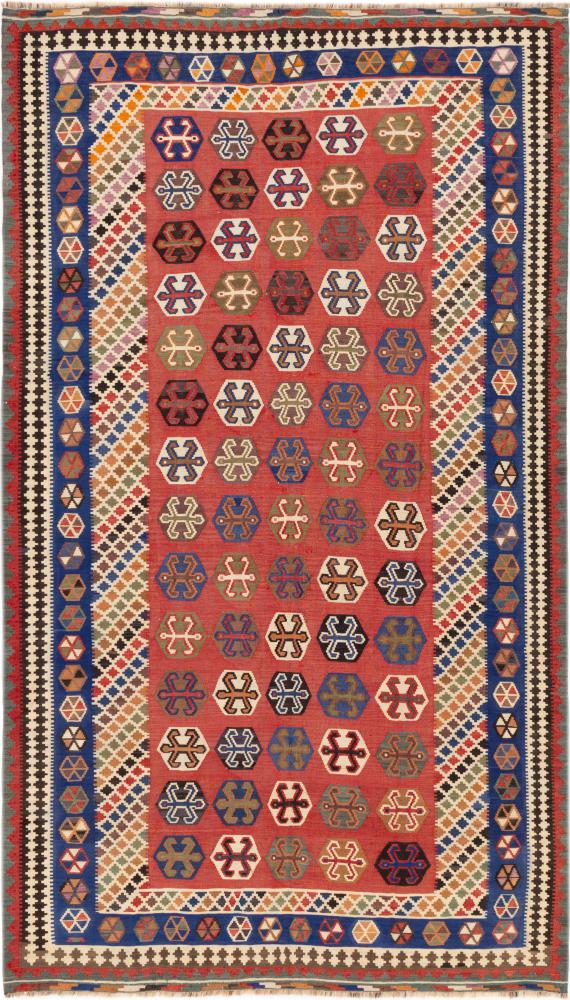 Covor persan Chilim Fars Shiraz 291x164 291x164, Covor persan Lucrate de mână