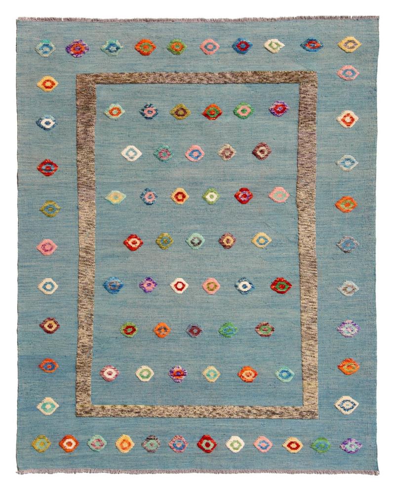 Alfombra afgana Kilim Afghan Nimbaft Edition 197x149 197x149, Alfombra persa Tejido a mano