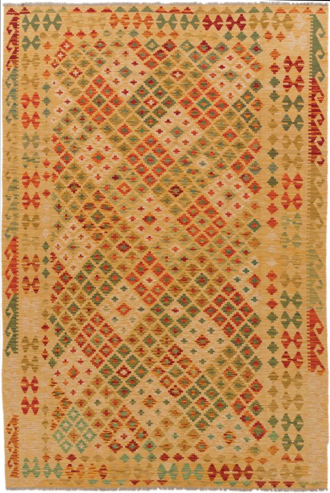 Tapete afegão Kilim Afegão 306x208 306x208, Tapete persa Tecido à mão