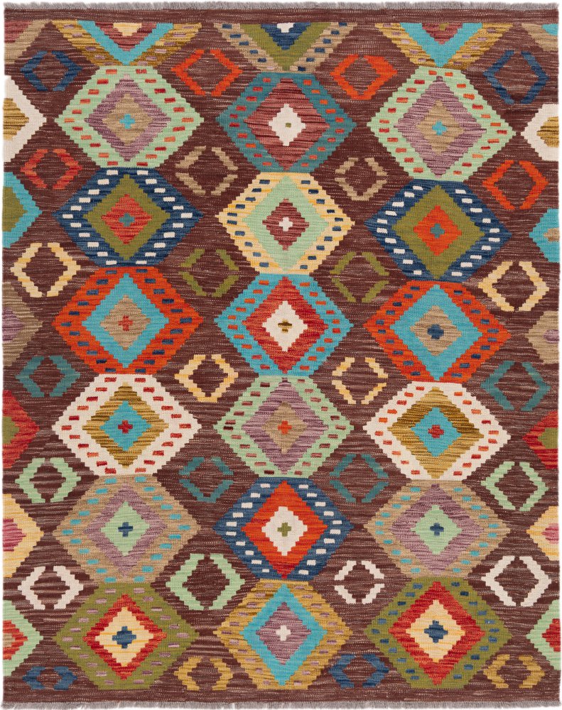 Afghaans tapijt Kilim Afghan 199x159 199x159, Perzisch tapijt Handgeweven