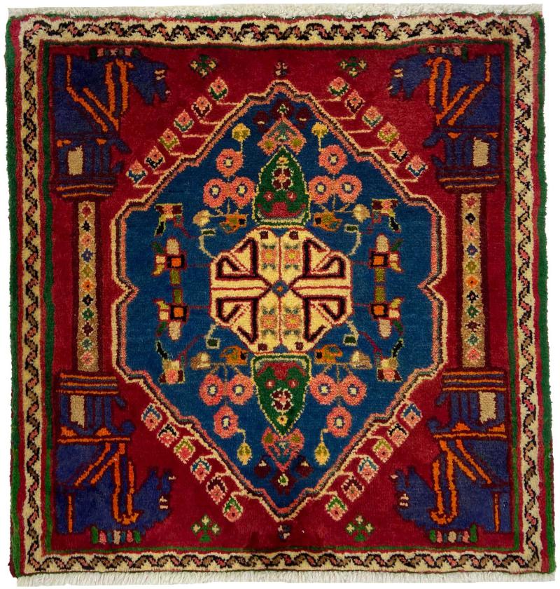 Dywan perski Ghashghai 62x60 62x60, Dywan perski Ręcznie tkane